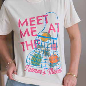 Farmer's Market Ivory Graphic Tee