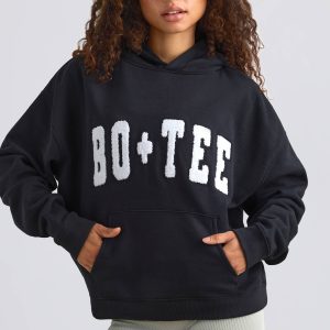 Oversized Hoodie  in Black